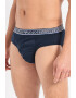 Emporio Armani Underwear Слипове с лого - 3 чифта - Pepit.bg