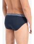 Emporio Armani Underwear Слипове с лого - 3 чифта - Pepit.bg