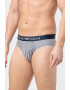 Emporio Armani Underwear Слипове с лого на талията - 2 чифта - Pepit.bg