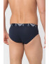 Emporio Armani Underwear Слипове с памук - 3 чифта - Pepit.bg