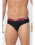 Emporio Armani Underwear Слипове с памук - 3 чифта - Pepit.bg