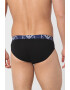 Emporio Armani Underwear Слипове с памук - 3 чифта - Pepit.bg