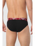 Emporio Armani Underwear Слипове с памук - 3 чифта - Pepit.bg