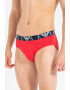 Emporio Armani Underwear Слипове с памук - 3 чифта - Pepit.bg