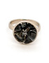Fairytale Jewelry Иноксов пръстен с оникс - Pepit.bg