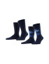 Falke Дълги чорапи Burlington Everyday Mix- 2 чифта - Pepit.bg