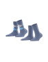 Falke Дълги чорапи Burlington Everyday Mix - 2 чифта - Pepit.bg