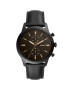 Fossil Часовник с кожена каишка - Pepit.bg