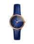 Fossil Часовник с кожена каишка - Pepit.bg