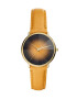 Fossil Часовник с кожена каишка - Pepit.bg