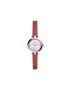 Fossil Часовник с кожена каишка - Pepit.bg