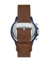 Fossil Часовник с кожена каишка - Pepit.bg