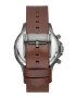 Fossil Часовник с кожена каишка - Pepit.bg