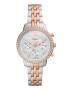 Fossil Двуцветен часовник с хронограф - Pepit.bg