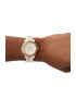 Fossil Иноксов часовник с двуцветен дизайн - Pepit.bg