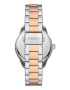 Fossil Кварцов часовник с двуцветен дизайн - Pepit.bg