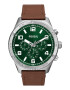 Fossil Кварцов часовник с кожена каишка - Pepit.bg