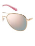 Fossil Слънчеви очила Aviator - Pepit.bg