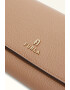 Furla Кожено портмоне Camelia с разделителен джоб с цип - Pepit.bg