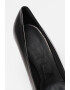 Furla Кожени обувки Code с ток стилето - Черен - Pepit.bg