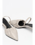 Furla Кожени обувки Code Stretch с котешки ток - Pepit.bg