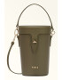 Furla Мини кожена чанта с лого - Pepit.bg