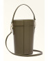 Furla Мини кожена чанта с лого - Pepit.bg