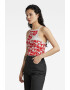 G-Star RAW Рипсен топ с лого - Pepit.bg