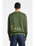 G-Star RAW Уголемен суитшърт Multi с принт - Pepit.bg