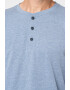 GAP Блуза с деколте Henley - Pepit.bg