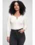 GAP Блуза с модал с деколте Henley - Pepit.bg
