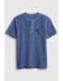 GAP Тениска Henley с пришит джоб - Pepit.bg