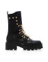 Gemelli Shoes Кожени боти с нитове - Pepit.bg