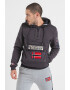 Geographical Norway Худи Gymclass с джобове с капаче - Pepit.bg