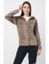 Geographical Norway Мъхесто худи с цип - Pepit.bg