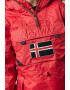 Geographical Norway Зимно яке Aubergine с качулка - Pepit.bg