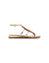 Gioseppo Равни сандали с тока - Златист - Pepit.bg