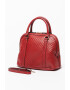 Gucci Кожена чанта с монограм - Pepit.bg