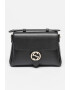 Gucci Кожена чанта с релеф - Pepit.bg