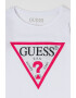 GUESS KIDS GUESS - Блуза с декоративни камъни и лого - Pepit.bg