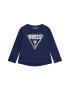 GUESS KIDS Блуза с лого и овално деколте - Pepit.bg