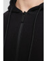 GUESS Фитнес худи с цип - Черен - Pepit.bg