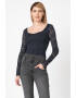 GUESS JEANS Блуза на точки - Pepit.bg