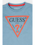 GUESS JEANS Блуза от органичен памук с лого - Pepit.bg