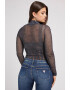 GUESS JEANS Блуза с бляскав ефект - Pepit.bg