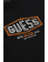 GUESS JEANS Блуза с овално деколте и лого - Pepit.bg