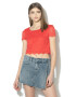 GUESS JEANS Дантелена блуза - Pepit.bg