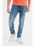 GUESS JEANS Дънки Miami по тялото със захабен ефект - Pepit.bg