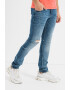 GUESS JEANS Дънки Miami по тялото със захабен ефект - Pepit.bg