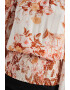 GUESS JEANS Ефирна блуза с еластична талия - Pepit.bg